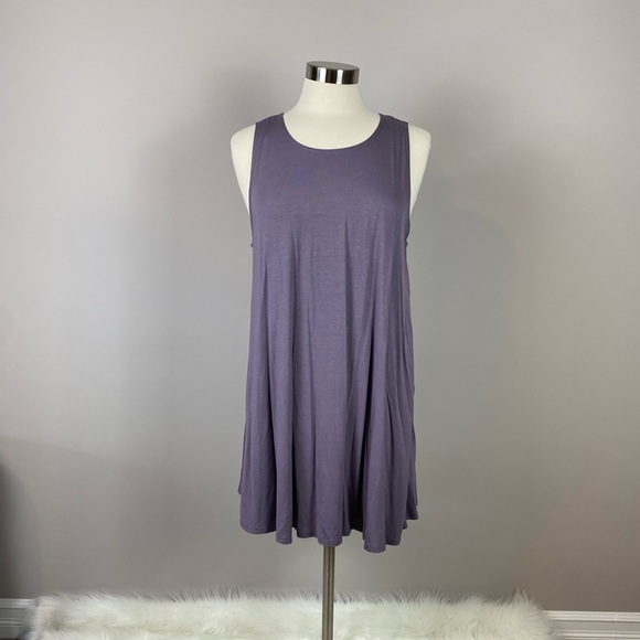 NWTs Boutique Brand Jersey Knit Sleeveless Tank Midi Dress/Coverup - Picture 1 of 8
